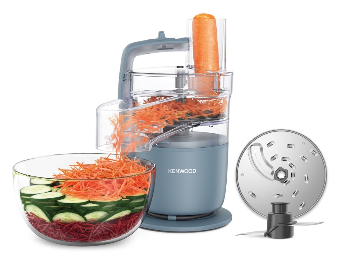 1d65ef012ba12c85ab8c718a4ec25ba3fd5a859c.jpg Processador de Alimentos KENWOOD MultiPro Go FDP22.130GY (1.3 L - 650 W - 4 acessórios) - Imagem 1