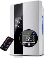 Yesop Desumidificador De Ar Ambiente Eletrico Antimofo 2000ml Portátil E Bivolt 110/220v Operação Controle Remota - Imagem 3