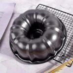 Forma Antiaderente de Pudim e Bolo com Furo Central Tipo Bundt - Imagem 2