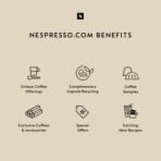 Nespresso Máquina de café expresso Inissia da De'Longhi, 680 g, 1200 watts, preta - Imagem 8