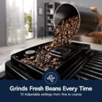De'Longhi Máquina de café expresso Magnifica Start totalmente automática, preta - Imagem 5