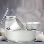 12 Peças set Alumínio Round Cake Pans Bakeware Sets com 4 polegadas, 6 polegadas, 8 polegadas, 9 polegadas, 10 polegadas - Imagem 5