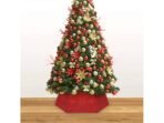 Saia de árvore de natal Vermelho Metal (Ø68x25 cm) - Imagem 5