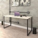 Escrivaninha Trevalla Kuadra Me150-E10 Industrial 150cm Preto Onix - Imagem 5