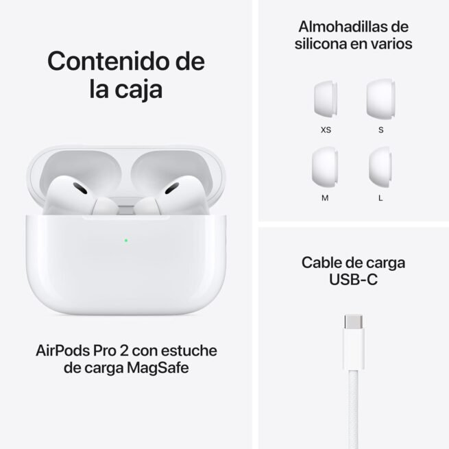 Fones de ouvido sem fio AirPods Pro 2