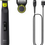 Aparador e Raspador de Pelos Philips OneBlade Pro com 12 Ajustes de Corte QP6532/10 À prova d’água - Bivolt
