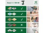 Berbequim BOSCH Easydrill 18V-40 (2X 2,0Ah) + Al18V-20 - Imagem 4