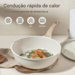 CAROTE Conjunto de 21 panelas e frigideira antiaderente