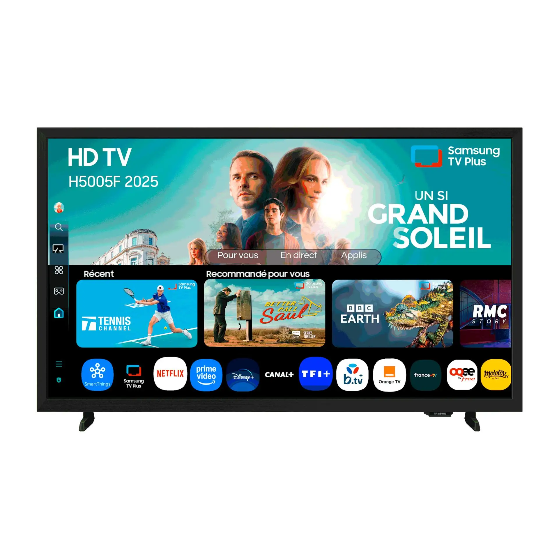 Ed458612d1e18411eb1f8e487e5d6b4fai.webp Samsung TU32H5005FK 81,3 cm (32") HD Smart TV Wifi Preto - Imagem 1