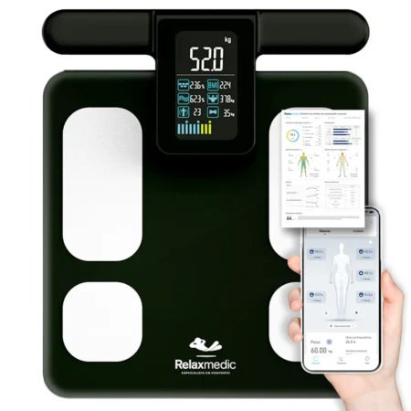 Balança Digital de Bioimpedância BodyScan Pro