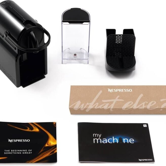 Máquina de Café DELONGHI Nespresso Inissia EN80.B Preto