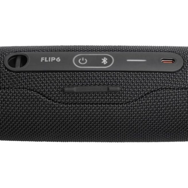 Coluna Bluetooth Flip 6 (Preto - 20 W - Autonomia: até 12 h)
