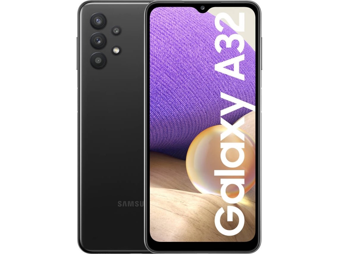 d143ac8a15c5bb61d16f7a754fe319b58be79d5a.jpeg Smartphone Galaxy A32 (6,4'' - 4 GB - 128 GB - Preto) - Imagem 1